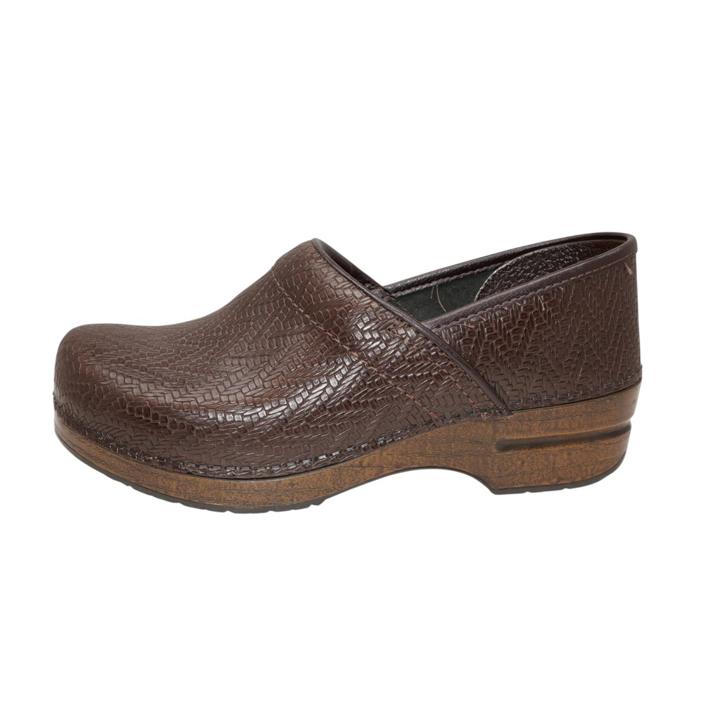 Dansko Professional Clogs 41/10.5 - 11 Brown woven Leather